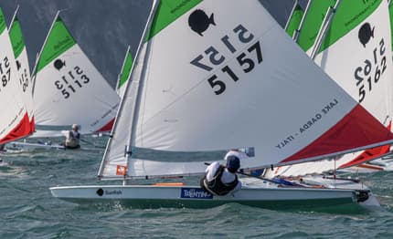 Mondiali Sunfish a Torbole: Perù in testa dopo tre regate