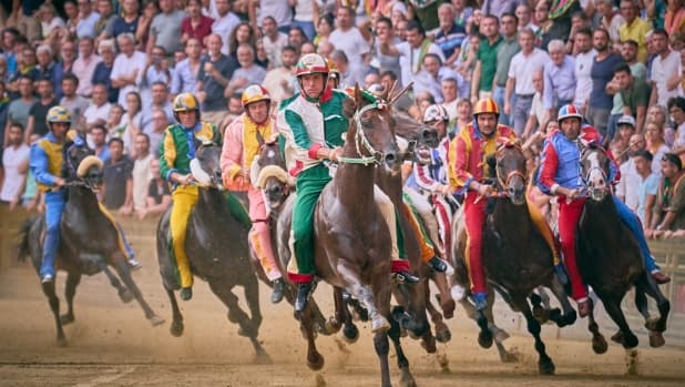 Palio di Siena 2026 del 2 luglio: la diretta su La7 con Pierluigi Pardo