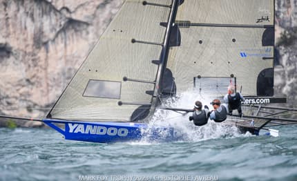 Al Circolo Vela Arco assegnato il Trofeo Mark Foy ai Campionati Europei 18 piedi australiani