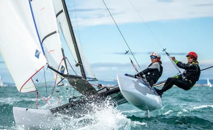 Cagliari: due stage della FIV per Nacra 15 e IQFOIL