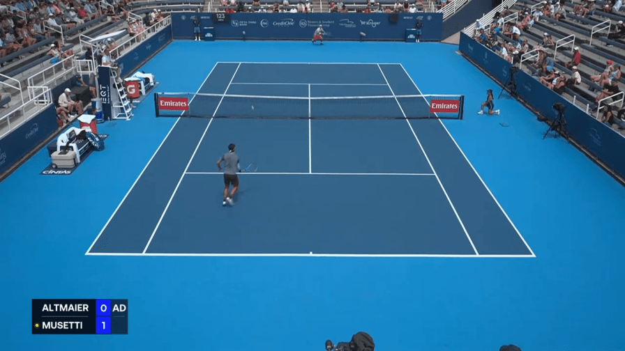 Musetti-Altmaier: highlights Atp Cincinnati